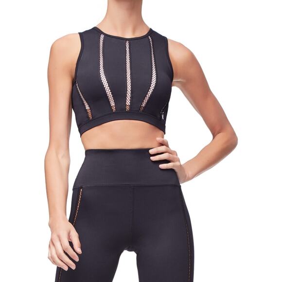 NWT Good American The Curve Sculpt Crop Top sz 4 = XL - Picture 1 of 6